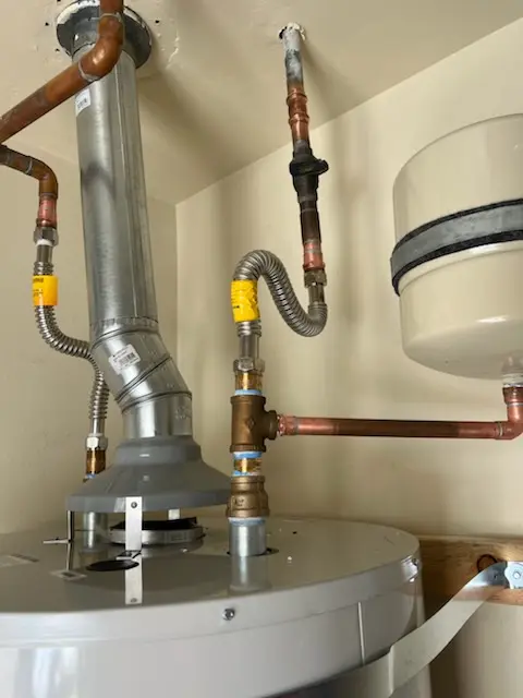 Water heater installation and plumbing repair in Haddon